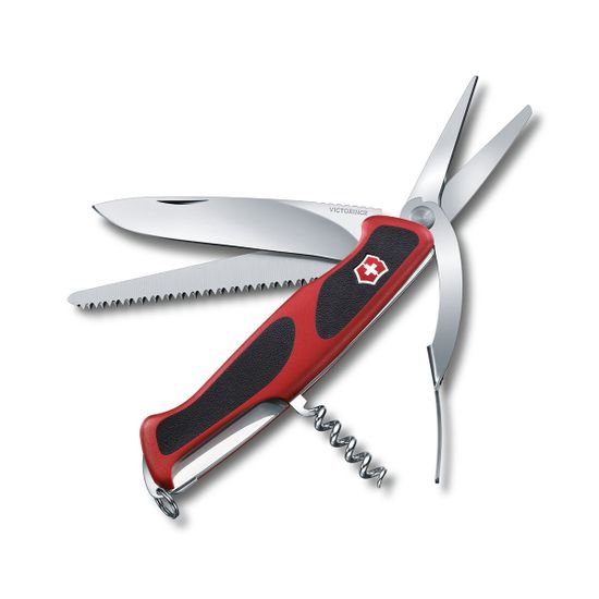 Складной нож Victorinox 0.9713.C RangerGrip 71 Gardener c клинком из стали X55CrMo14, рукоять полиамид (PA)
