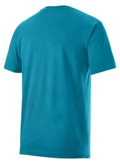 Футболка для мальчика теннисная Wilson Bela Tech Tee - barrier reef