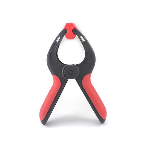 Струбцина клещеобразная пластиковый корпус, усиленная пружина, длина 6"/150мм, зев 70мм, 44-2-150