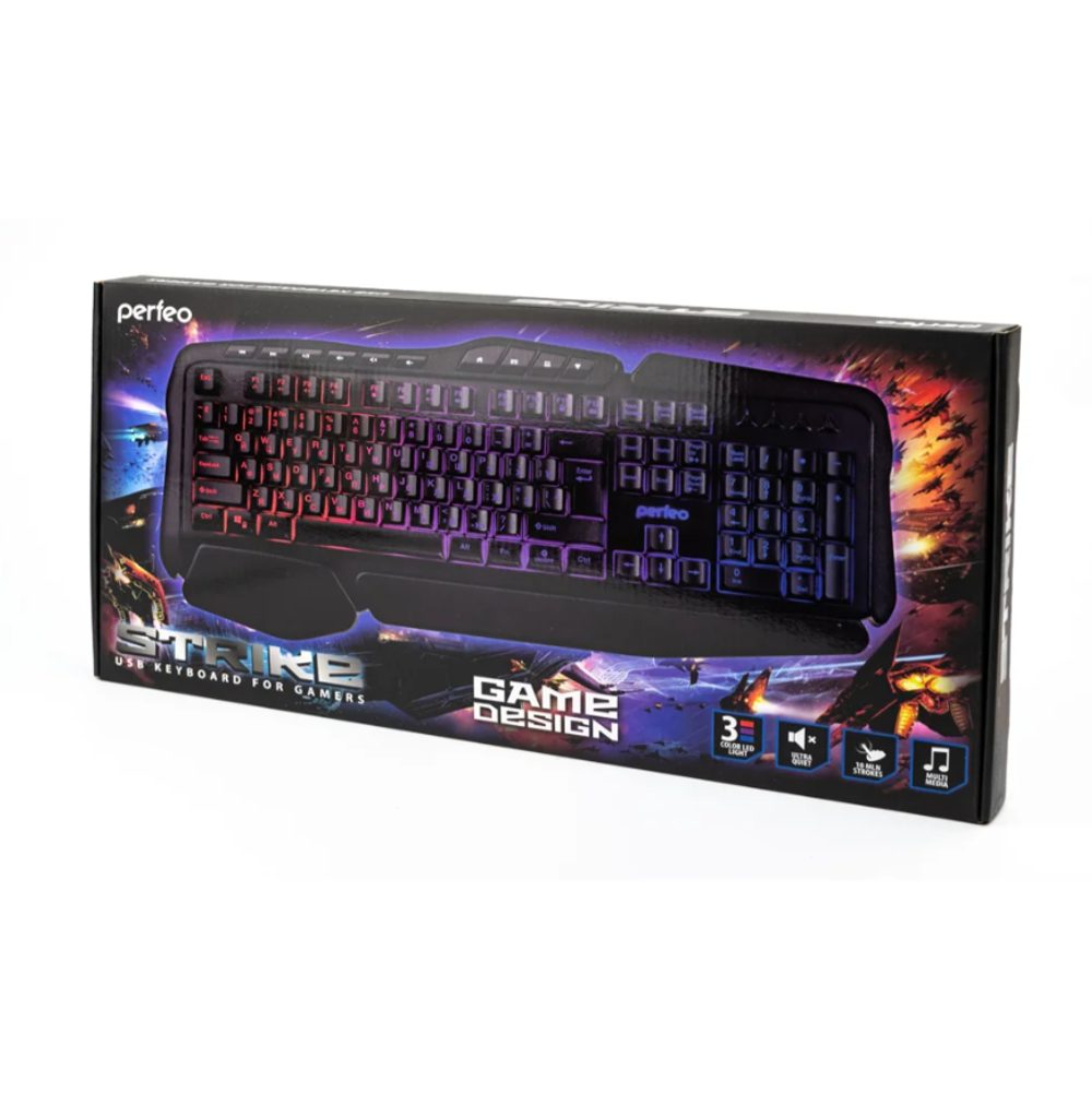 Клавиатура Perfeo Strike PF-A4390 (геймерская)
