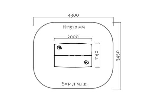 Домик-беседка 06028.21