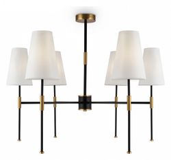 Люстра на штанге Freya Tida FR5196PL-06BBS