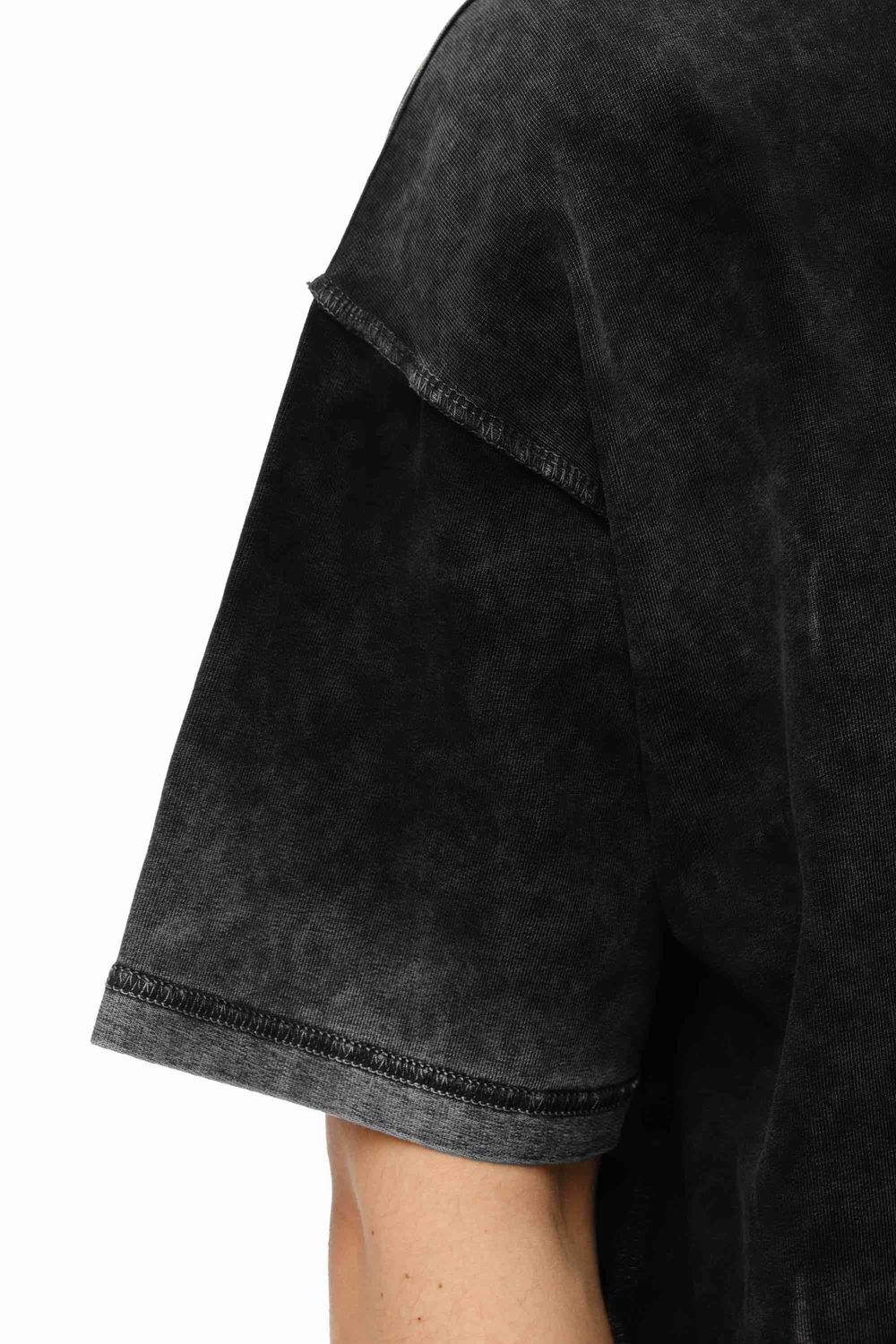 Футболка Bruler d'Amour Garment Dyed Picture of life серая