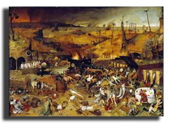 Репродукция "Питер Брейгель - Черная смерть"