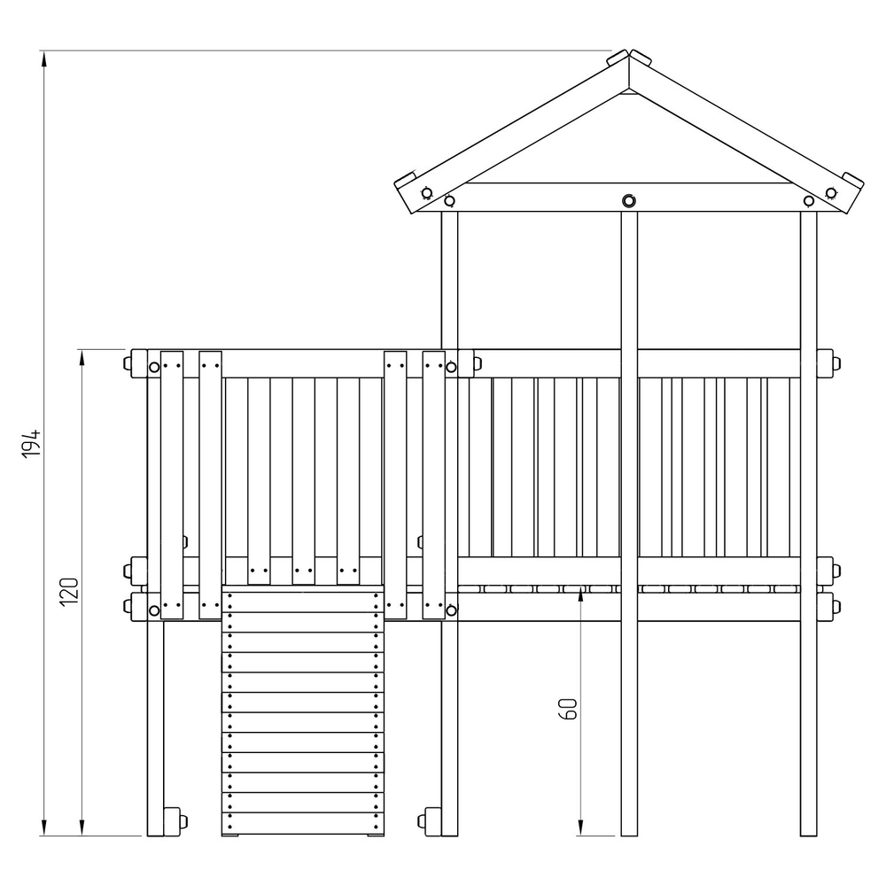 Игровой комплекс ДК8Р Можга красная звезда