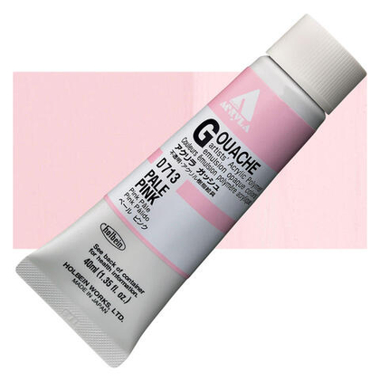 Holbein Acrylic Gouache 40 мл. 713 [А] Pale Pink