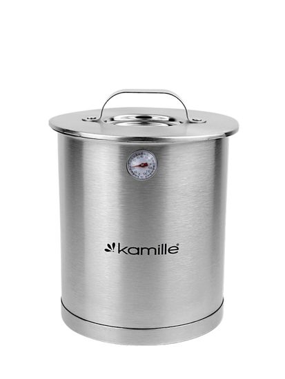 Ветчинница 2,5 л. из нержавеющей стали Kamille KM-6513 с термометром