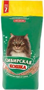 Сибирская кошка наполнитель лесной для кошек