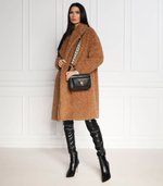 Кожаная сумка-мессенджер Beat Soft Ribb Coccinelle - черный(E1 NOF 15 02 01)