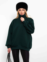 Свитшот на молнии Everest Малахит