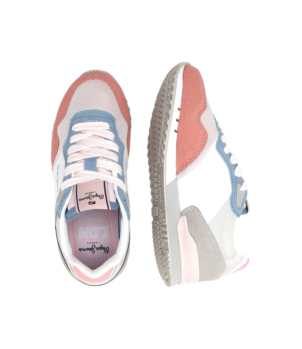 кроссовки london basic g Pepe Jeans London - розовый(PGS30564)