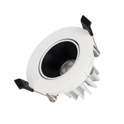 Светильник MS-FORECAST-BUILT-TURN-R82-8W Warm3000 (WH-BK, 32 deg, 230V) (Arlight, IP20 Металл, 5 лет) 035448(1)