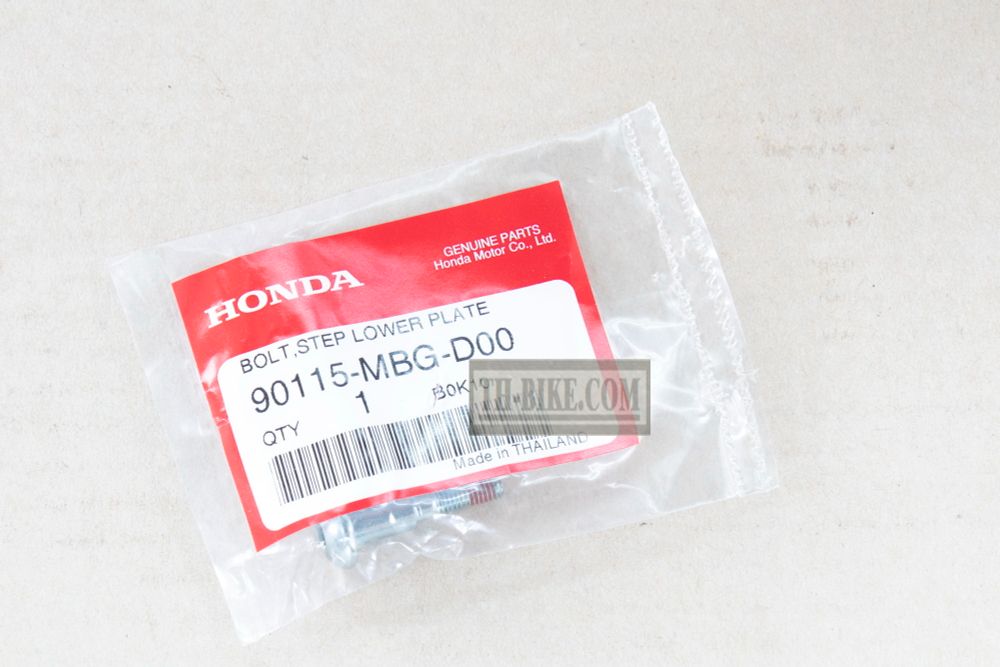 90115-MBG-D00. BOLT, STEP LOWER PLATE