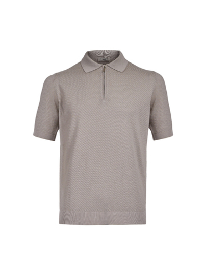 Поло с коротким рукавом на молнии Atelier Portofino