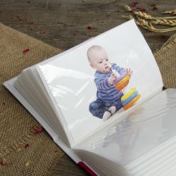 Фотоальбом Image Art IA-200PP серия 001 цветы термосварка 200 фотографий размер 10х15 | Image Art