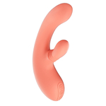 Коралловый вибратор-кролик 27см с ротацией Amovibe Vibella Rabbit Vibrator