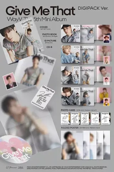 WayV - Give Me That [Digipack ver.]