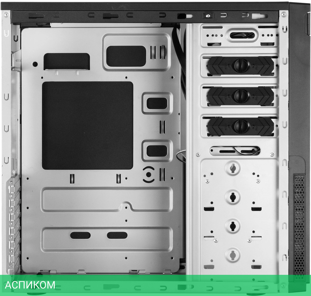 Корпус Chieftec Elox черный без БП (HC-10B-OP)