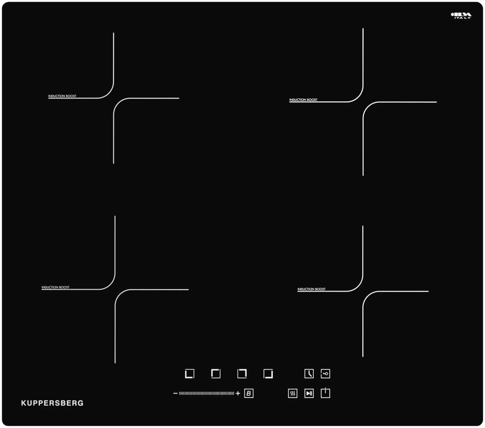 Встраиваемая индукционная панель независимая Kuppersberg ICS 607 (DLN)