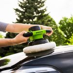 Полировальная машина аккумуляторная Greenworks G24BU10, 3502107,24 В, без АКБ и ЗУ