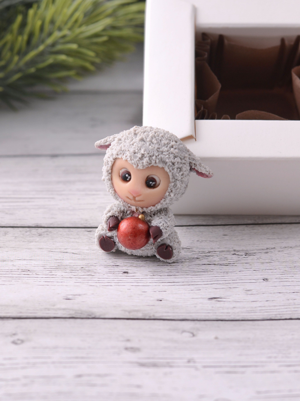 Силиконовый молд "Овечка" #3