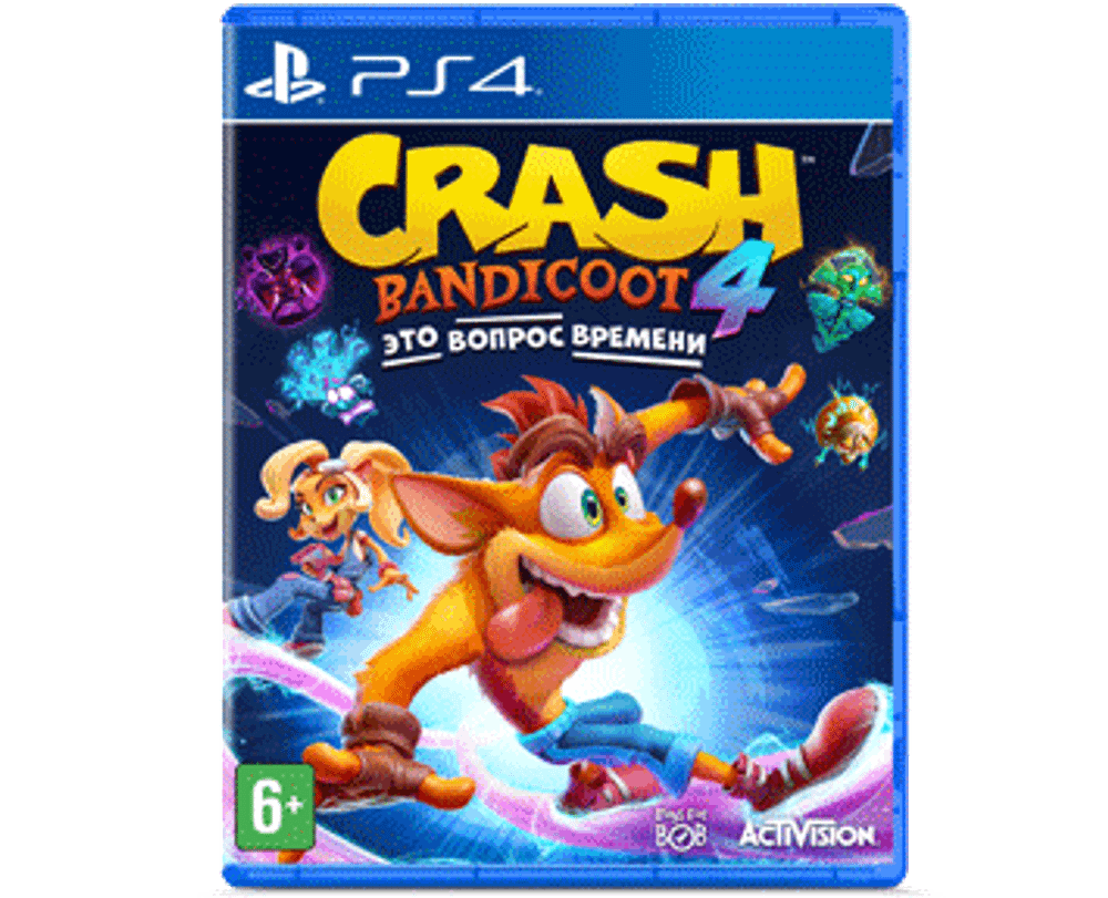 Crash Bandicoot 4 Это Вопрос Времени (PS4) Б/У