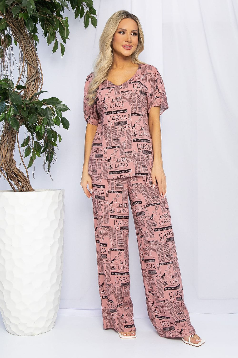 Костюм Непрочитанная книга! (пыльная роза) К12663-15 LT Collection