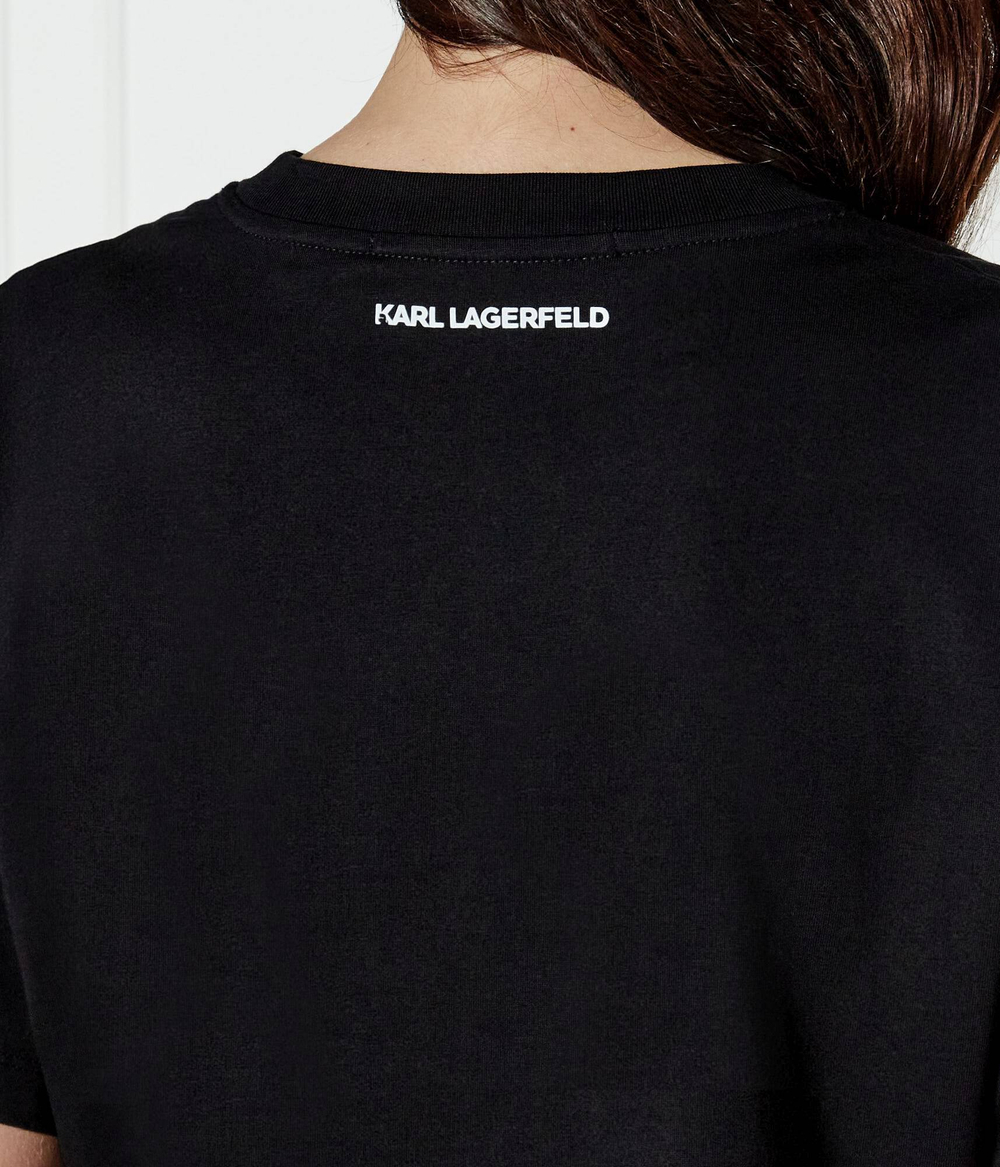 Футболка IKON RS PEAK-A-BOO Karl Lagerfeld - черный(A1W17100)