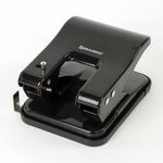 Дырокол ЭНЕРГОСБЕРЕГАЮЩИЙ BRAUBERG "Easy Press", на 25 листов, БЕЗ УСИЛИЙ, черный, код, 227791
