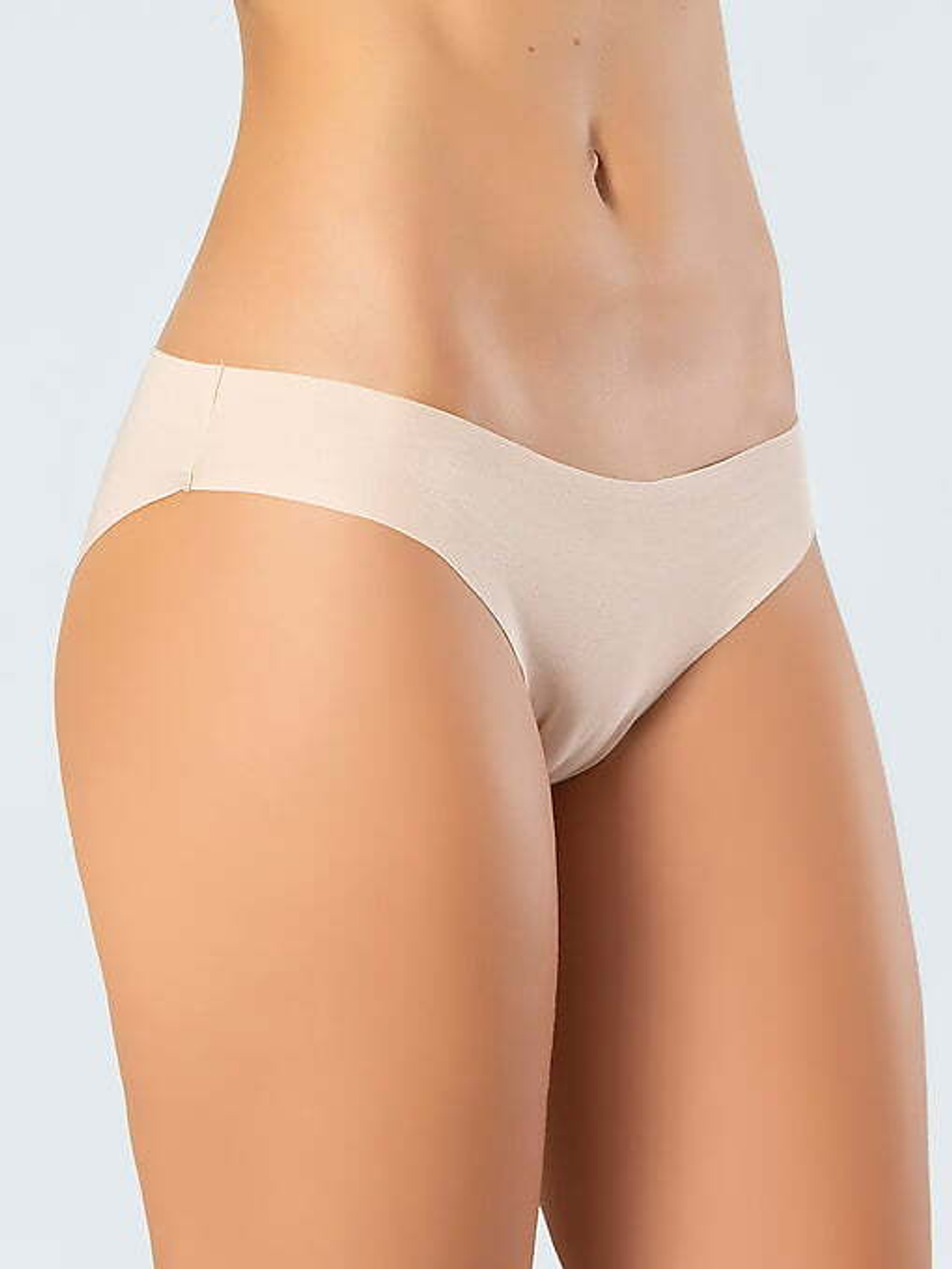 Трусы женские слипы бежевый