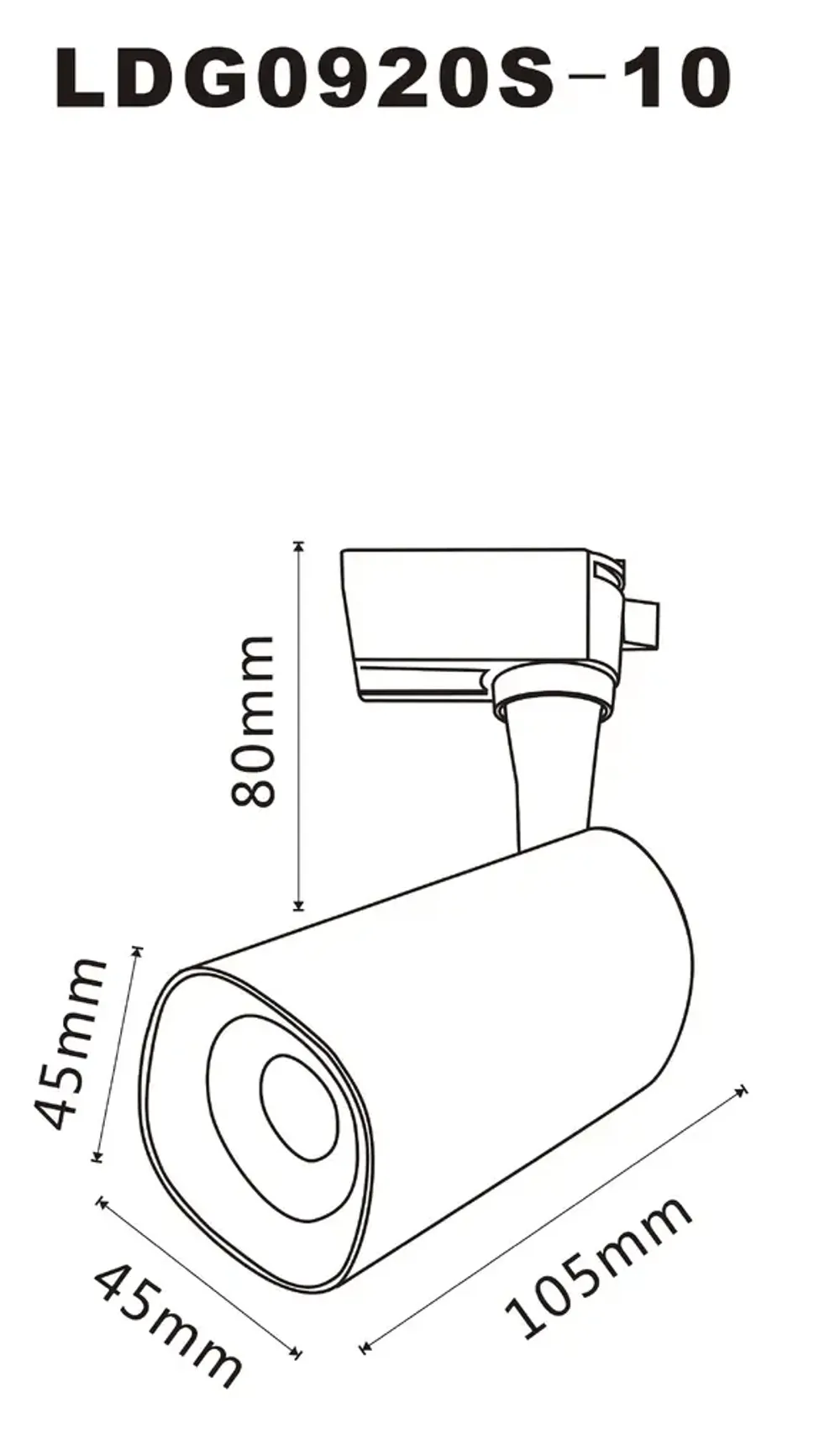 Трековый светильник Arte Lamp
