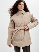 Бежевая куртка Hedman