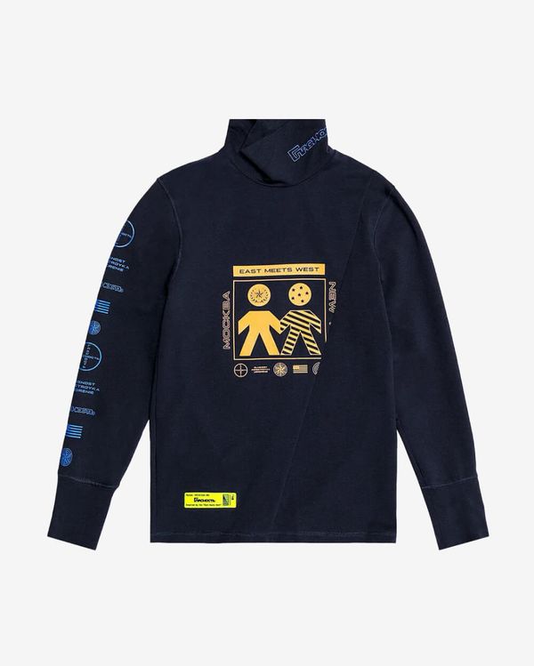 Водолазка Perestroyka Синяя - фото 1