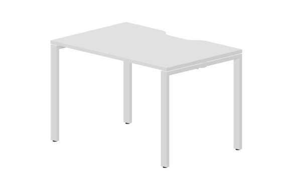 стол Strike 1180х780х750мм (с эргономичным вырезом)