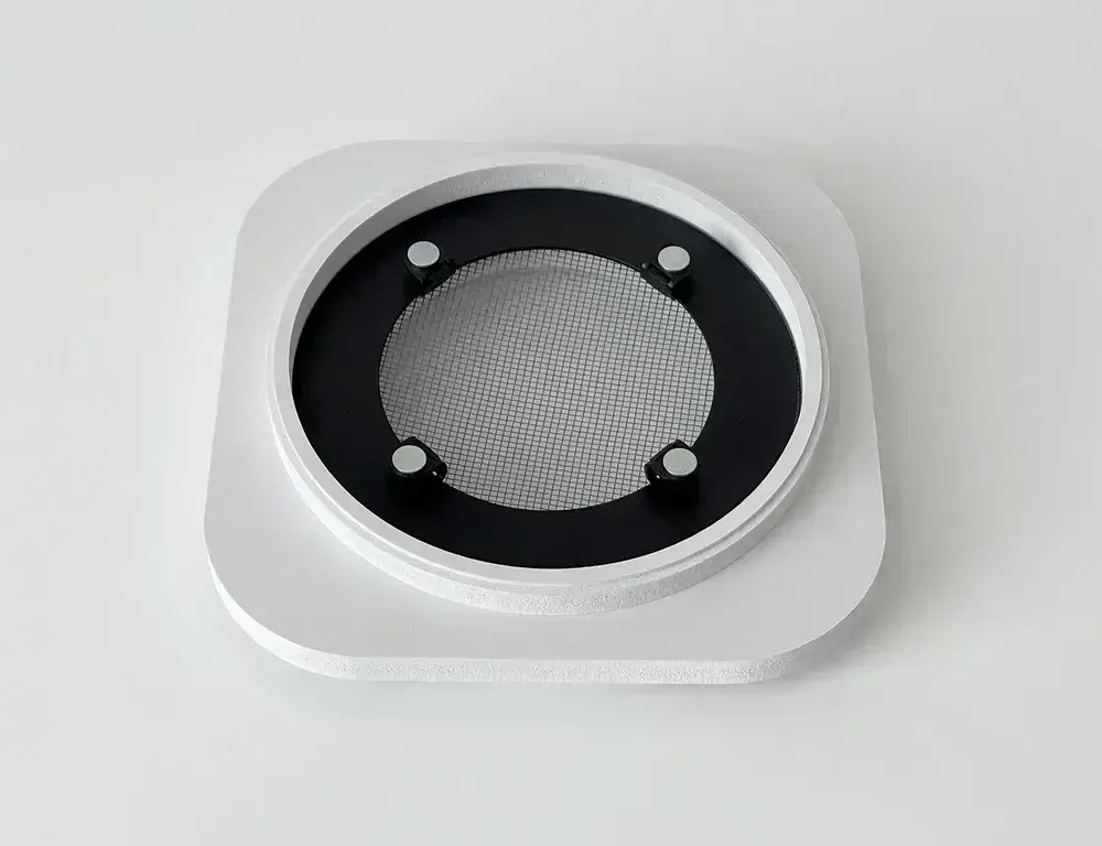 Теневой диффузор вентиляционный без клапана D125 mm