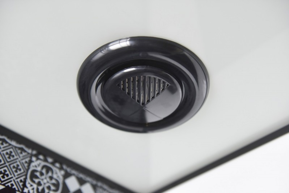 Душевая кабина Esbano ESKBB90CR 90x90x210 черный