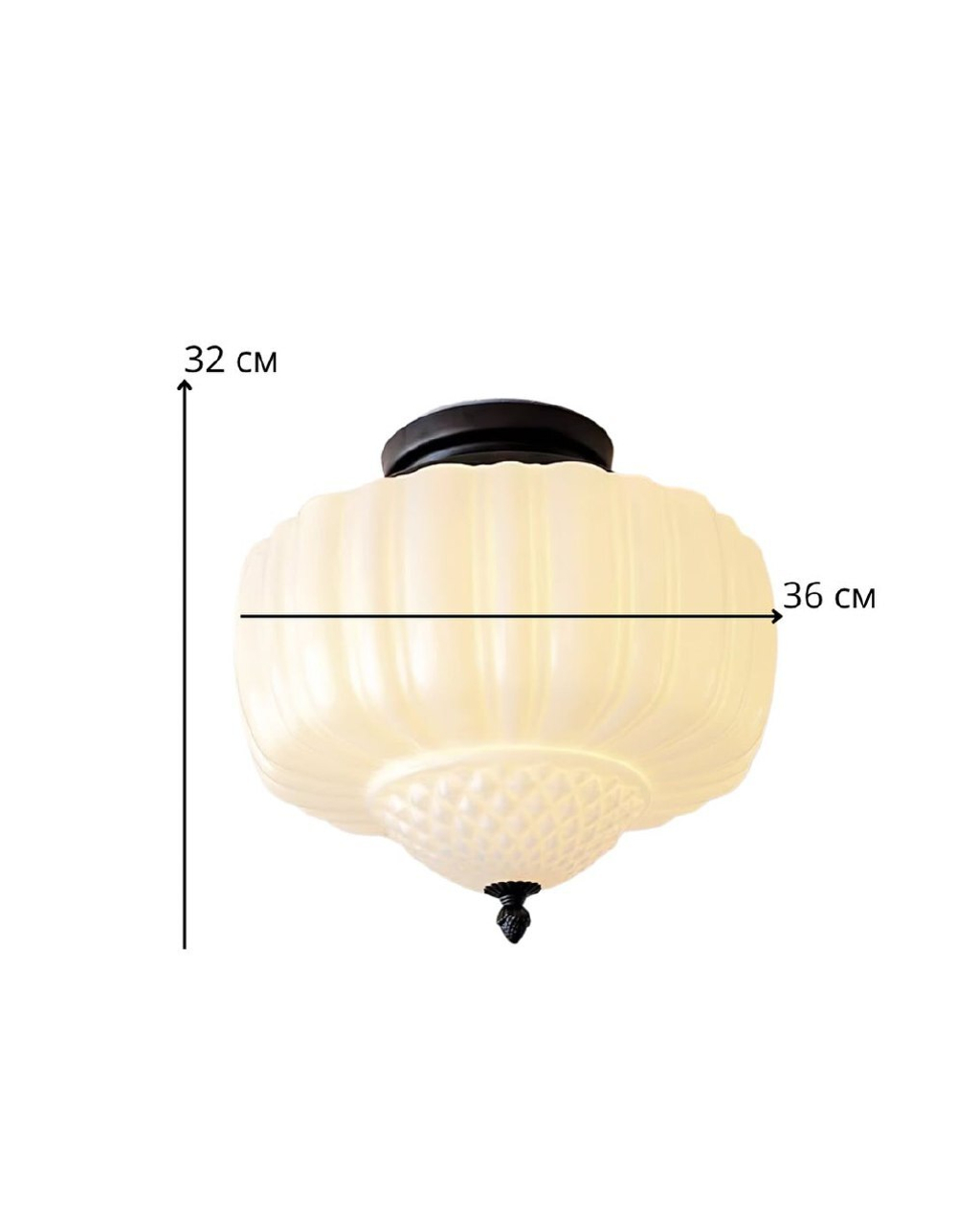 Нежный классический потолочный светильник 🤍