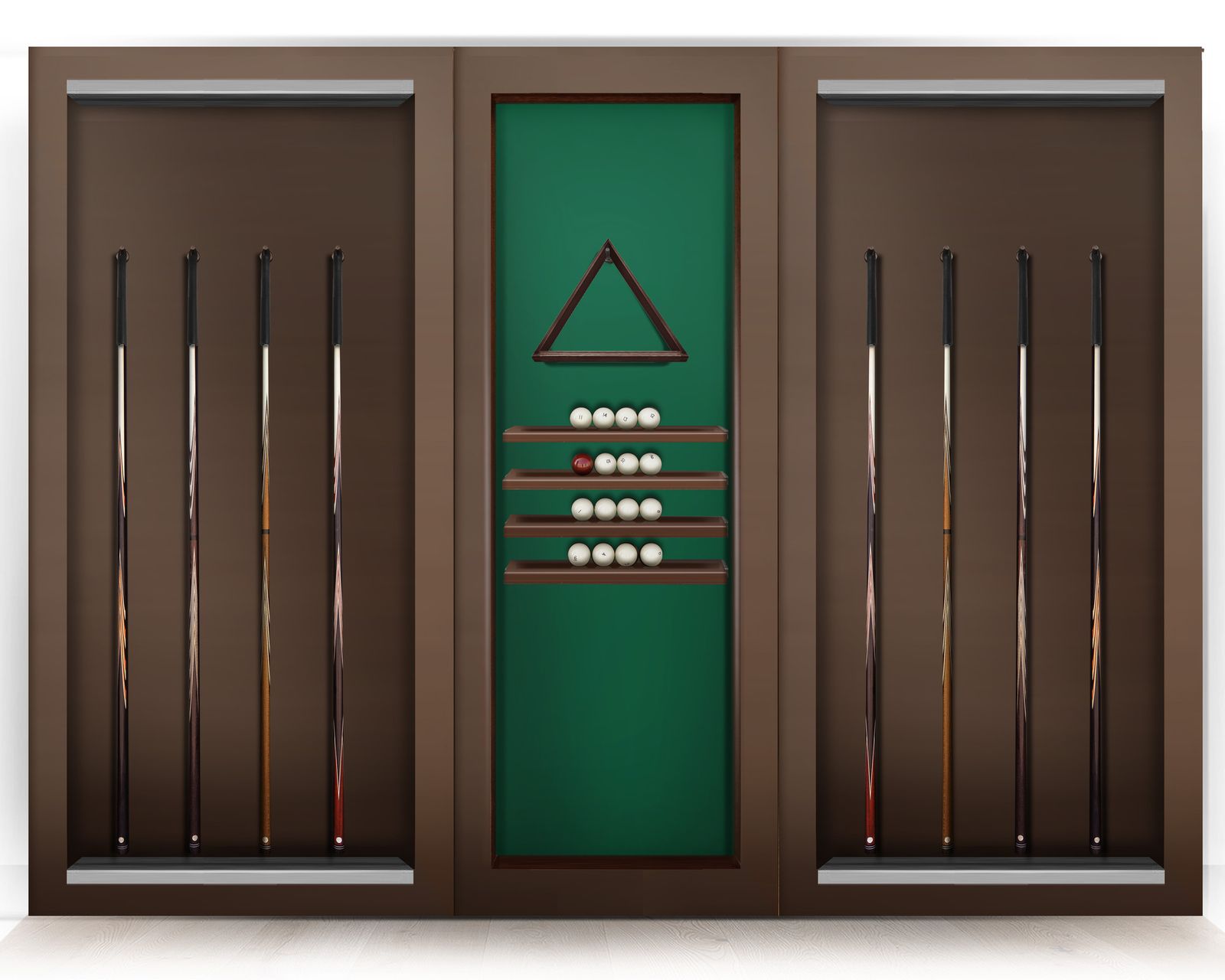 Киевница современная ясень мдф/шпон на 8 киев  (RAL 8014,Манчестер 70 yellow green) фото №9