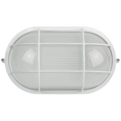 Светильник ЭРА НБП 04-100-002 Акватермо алюминий стекло решетка IP54 E27 max 100Вт 280х160