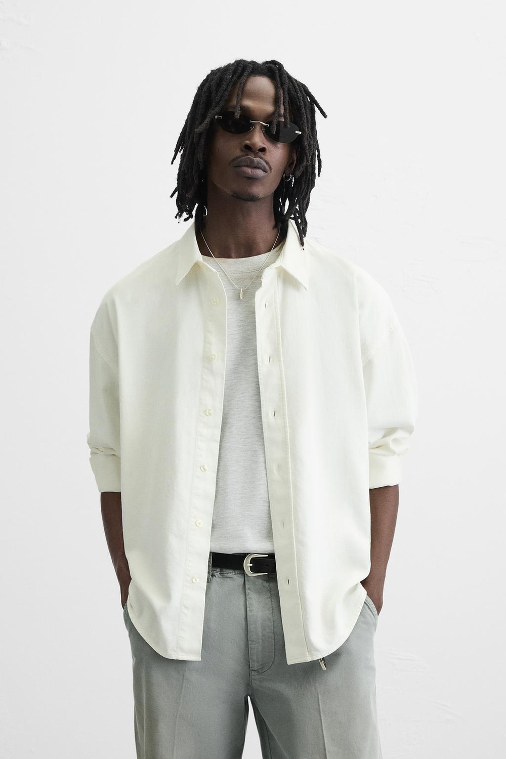 Рубашка relaxed fit