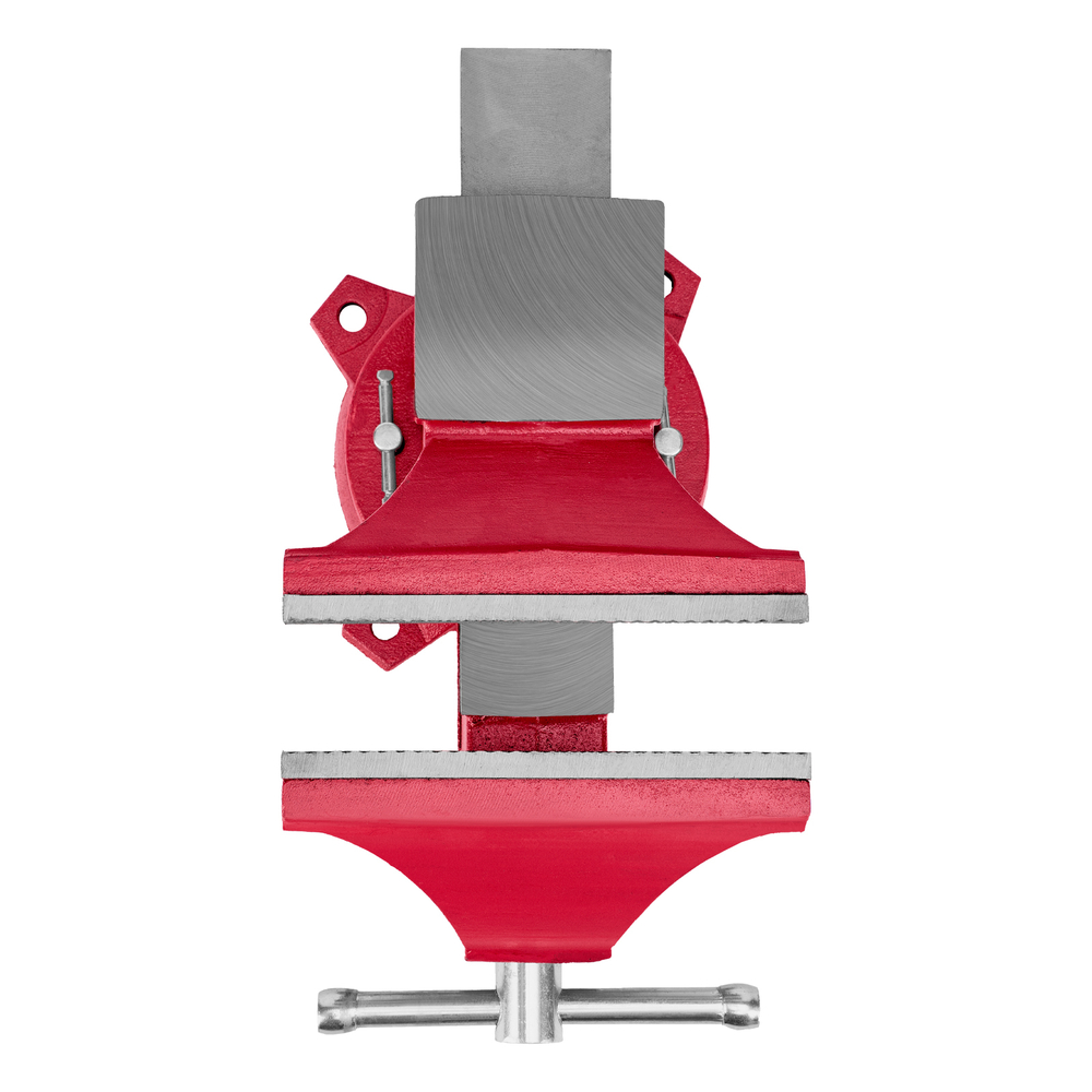 Тиски слесарные, 200 мм, поворотные, с наковальней Matrix