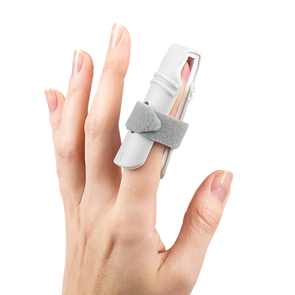 Тутор (шина) на палец руки Тривес Т.38.42 (жесткая фиксация, пластиковый)