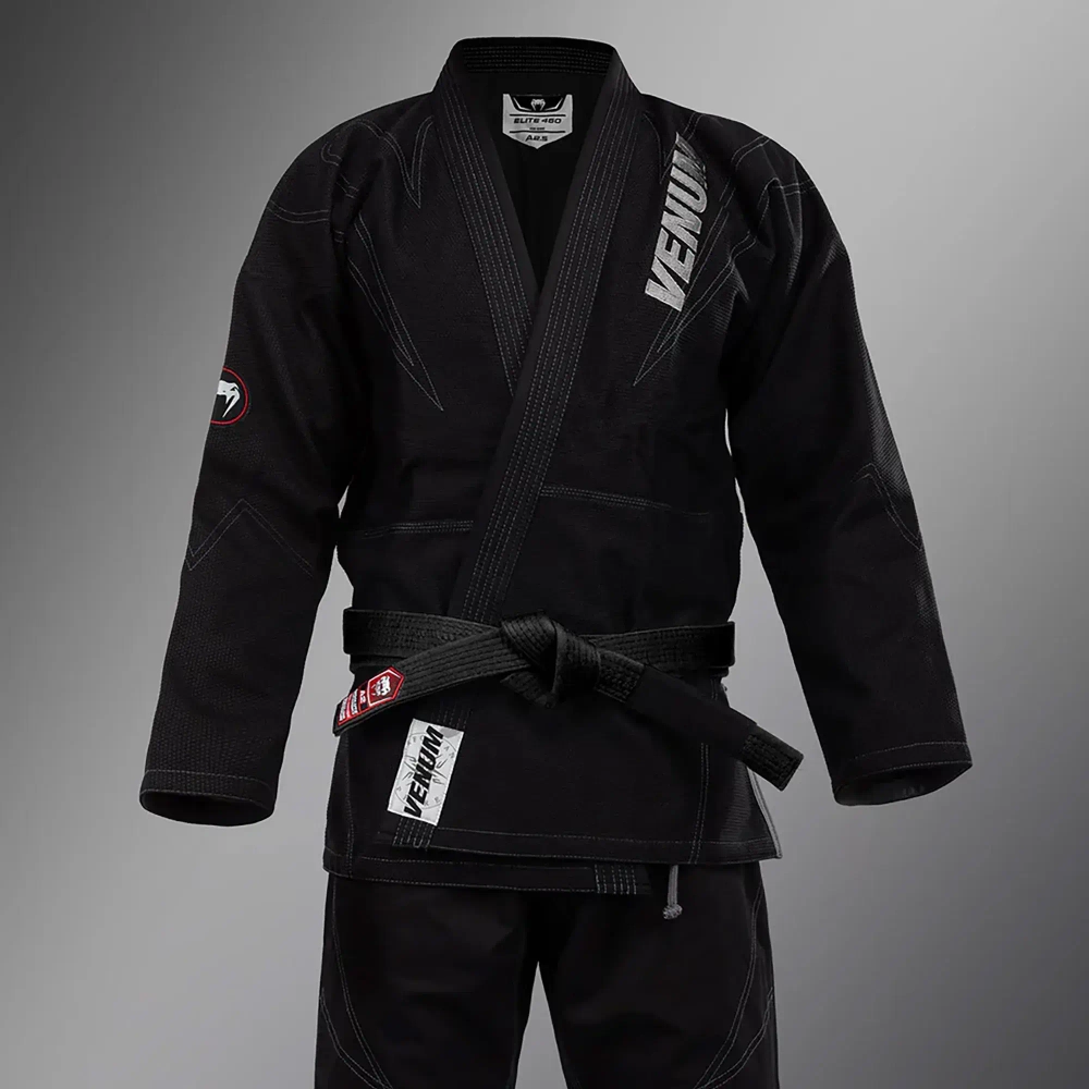 Кимоно Venum Elite 5.0 чёрное