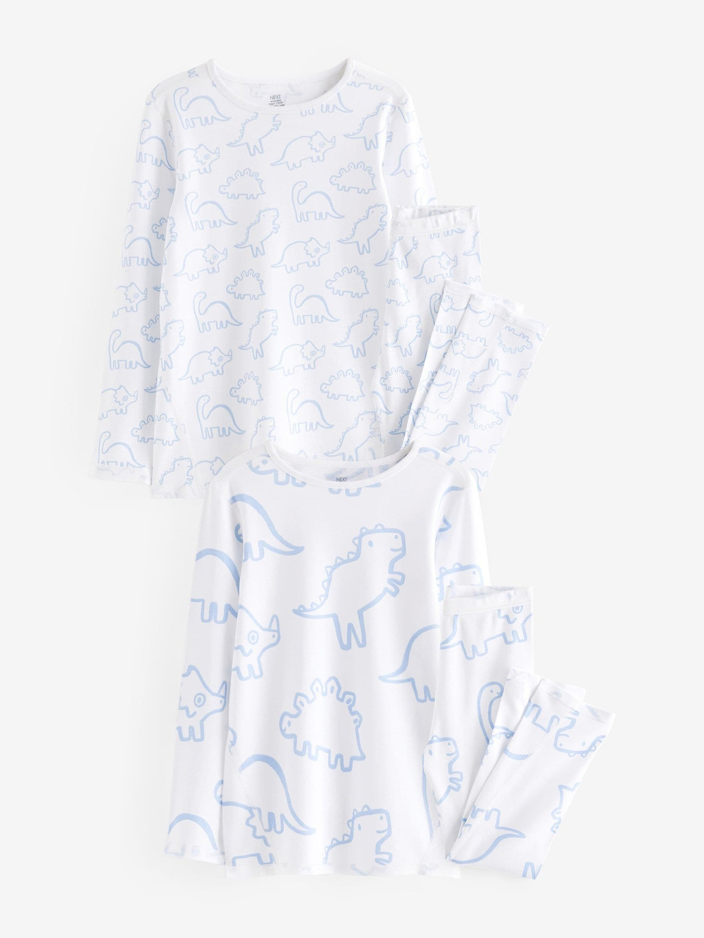 Пижама для мальчика Next 447-239, 2 шт., Белый