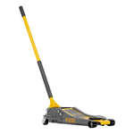 Домкрат гидравлический подкатной, 3 т, 75-500 мм, быстрый подъем, низкий подхват, проф. Denzel