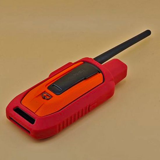 Чехол силиконовый для Garmin Alpha 200 / 300 защитный противоскользящий бампер (Красный)