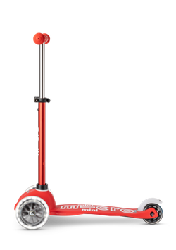 Самокат Mini Micro Deluxe LED Красный