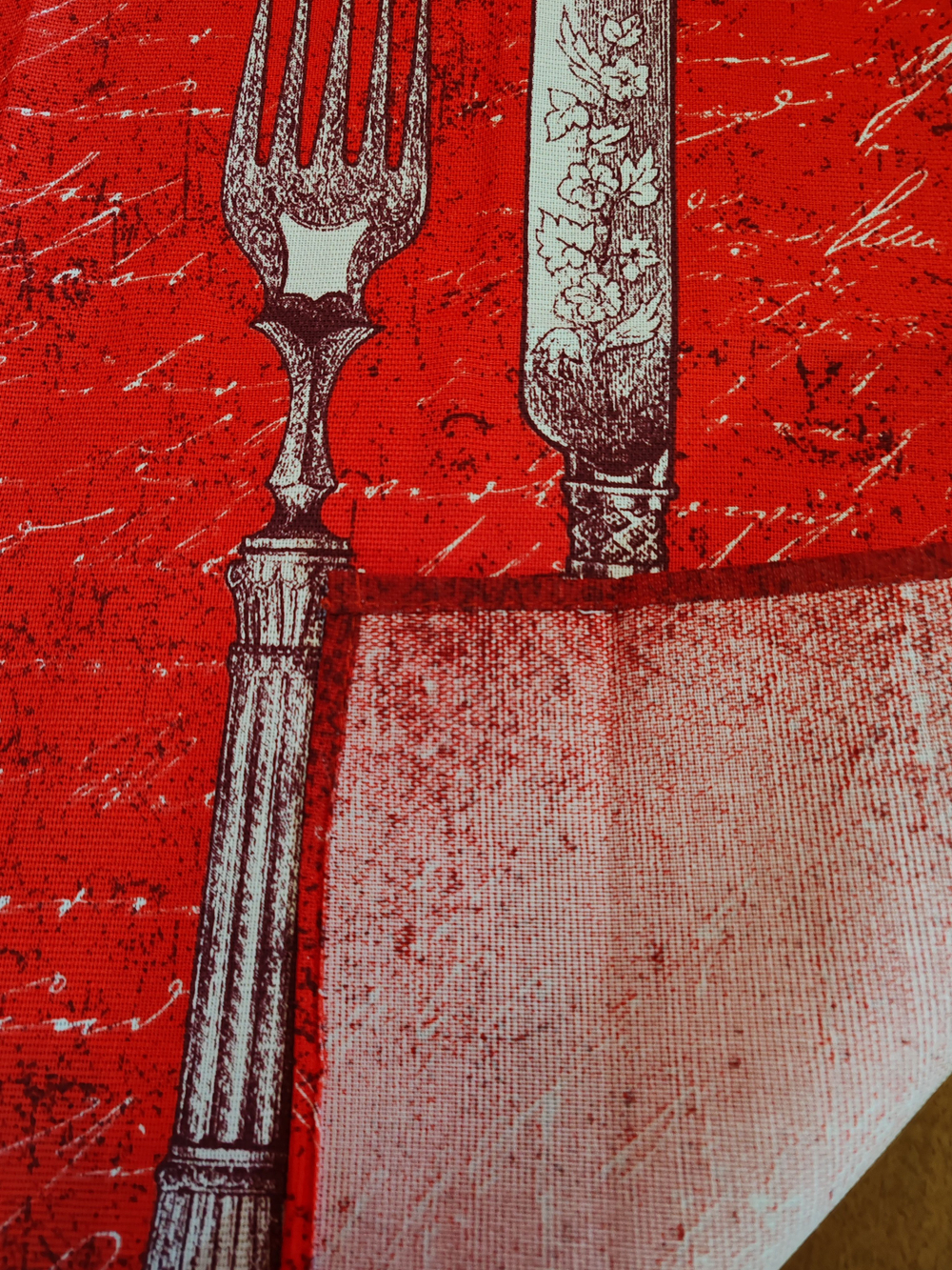 Набор кухонных полотенец, 3 шт , 45х60 см , рогожка