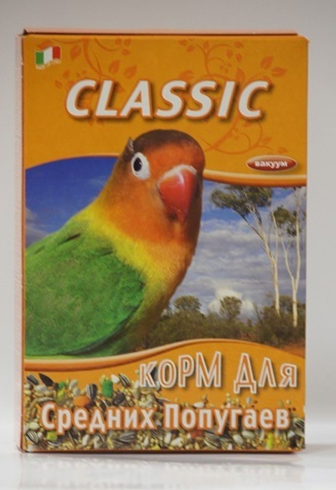 FIORY корм для средних попугаев Classic 400 г