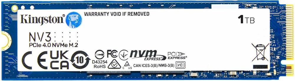 SSD Kingston SNV3S/1000GBK 1000 Гб